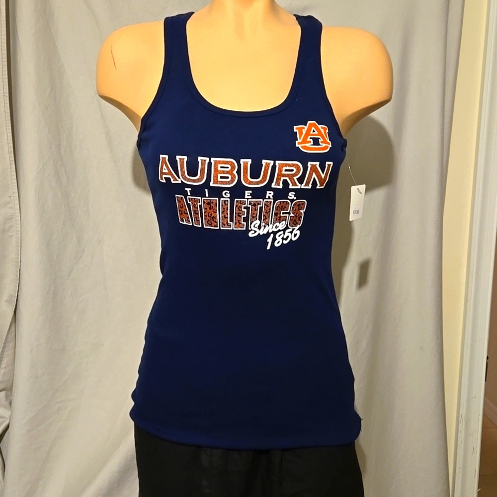 Auburn University logo tank top, NEW